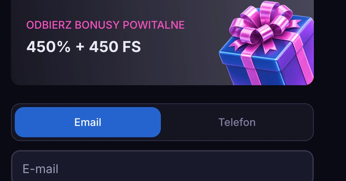Zakładanie konta i logowanie w kasynie Win2Chill